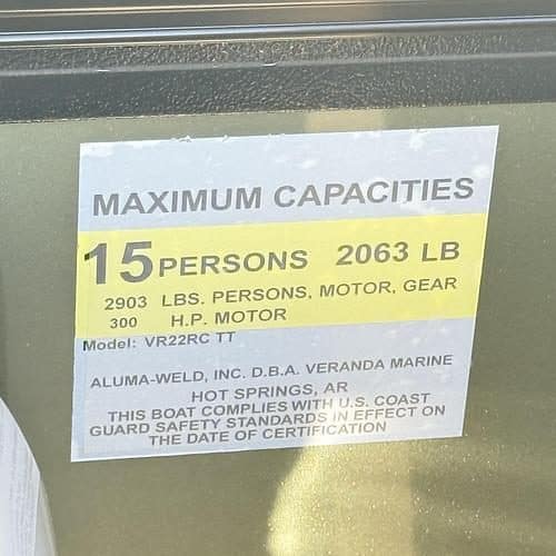 2026 Veranda VR 22 RC Pontoon