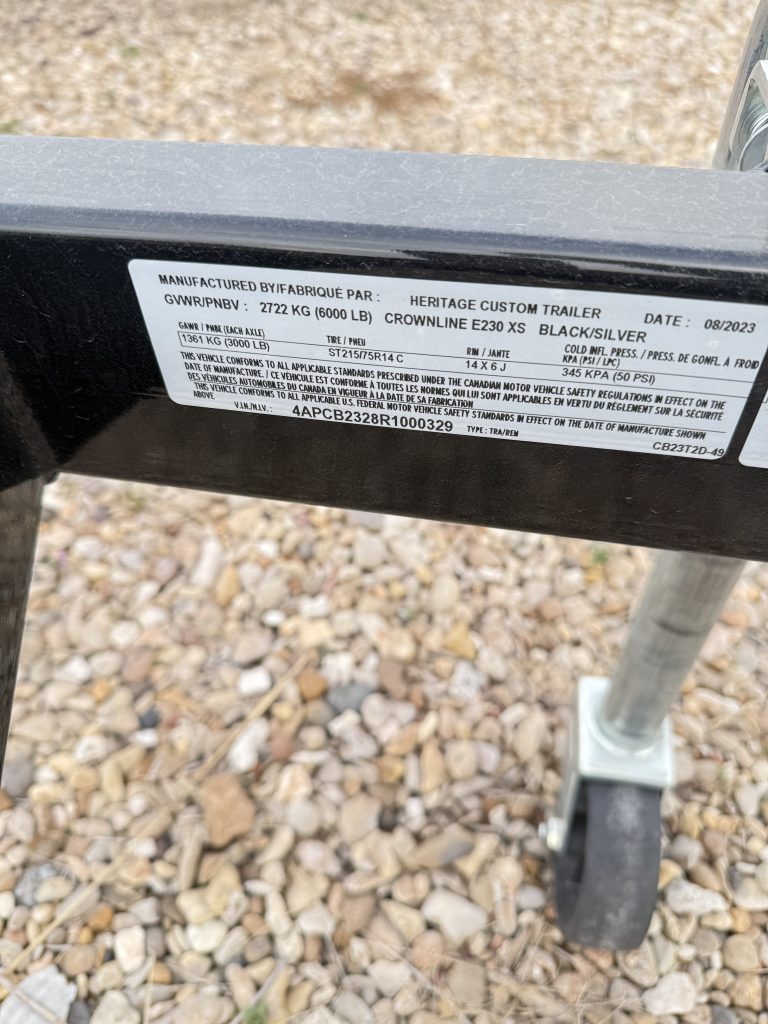 NEW 2024 HERITAGE TANDEM AXLE TRAILER