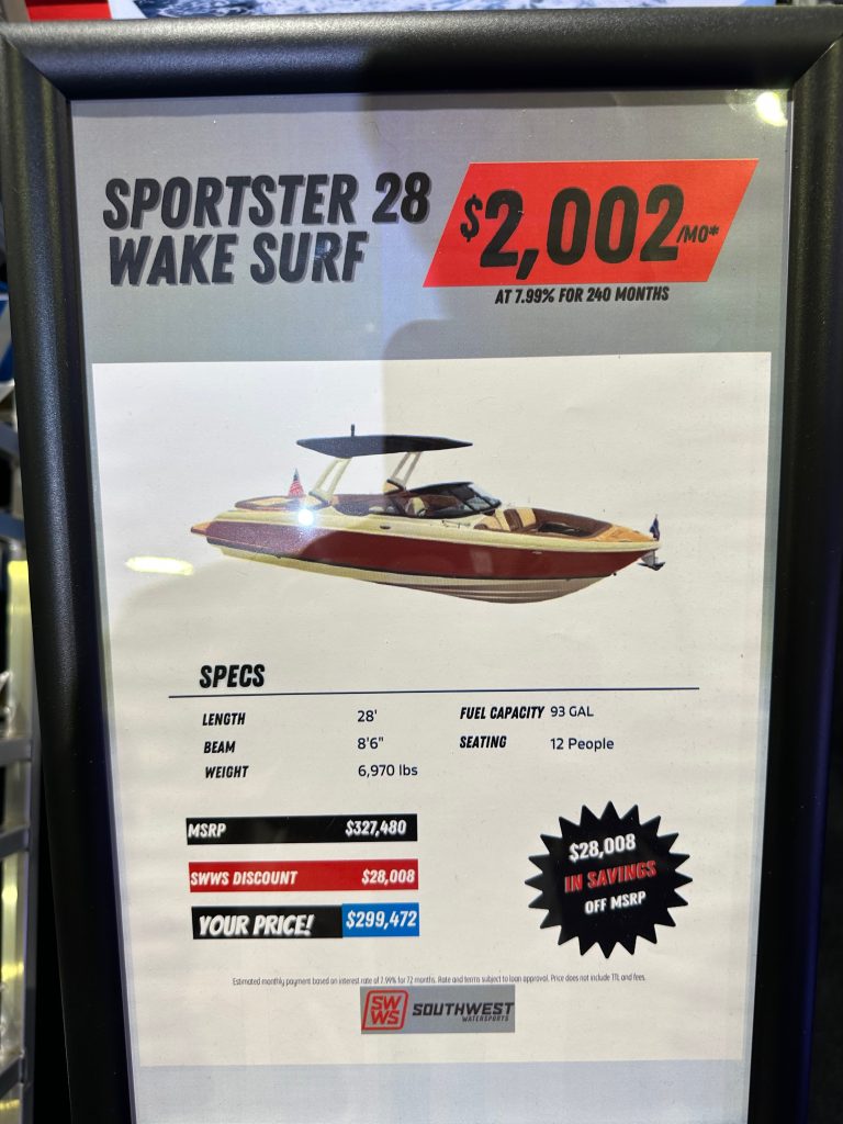 NEW Chris Craft Sportster 28 Wake/Surf