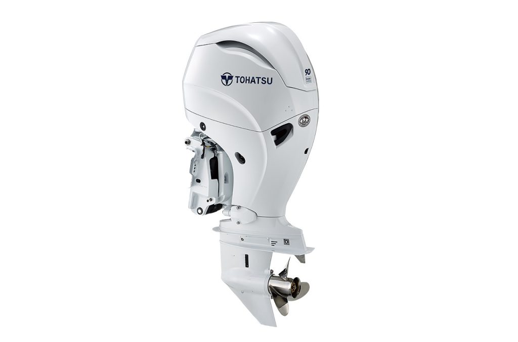 TOHATSU 90 HP FOUR STROKE OUTBOARD MOTOR ONLY