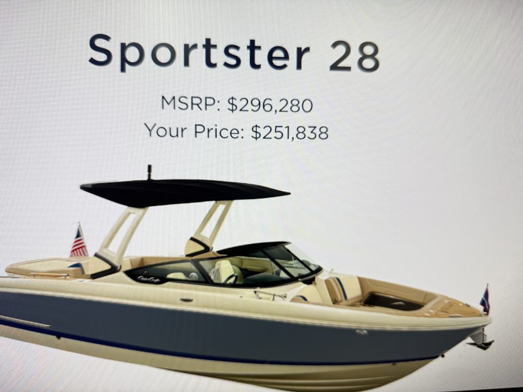 ALL NEW 2026 CHRIS CRAFT 28 SPORTSTER